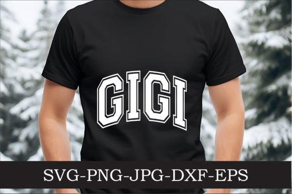 Gigi Varsity Letters Svg Png Graphics and Crafts Review