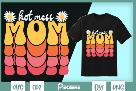 Hot Mess Mom Retro Mama Graphics and Crafts Review
