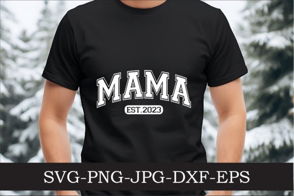 Mama Ets 2023 Varsity Letters Svg Pn Graphics And Crafts Review
