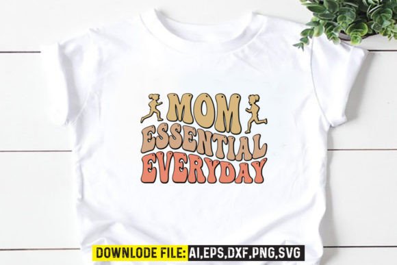 Mom Essential Everyday Retro Design Graphics and Crafts Review