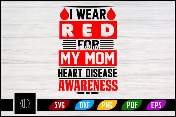 MOM Wear Red Day Svg Design Graphics and Crafts Review