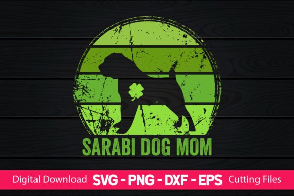 Sarabi Dog Mom St Patrick’s Day Graphics for Crafts and Publishing