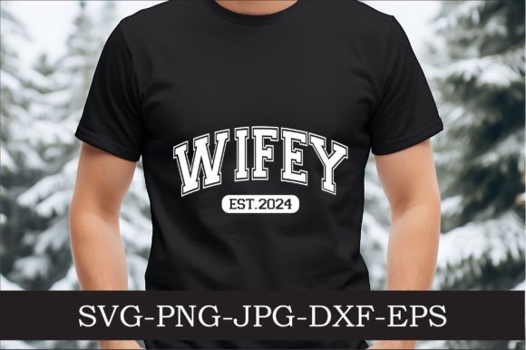 Wifey Est.2024 Mama Varsity Letters Svg Review